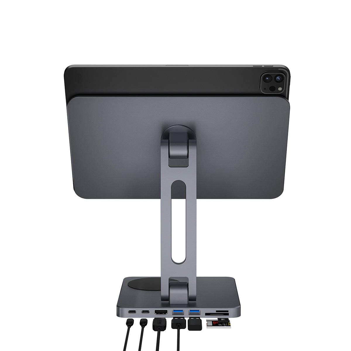 Doqo Z1 USB-C Hub (7-in-1, Tablet Stand,Wireless Charging)