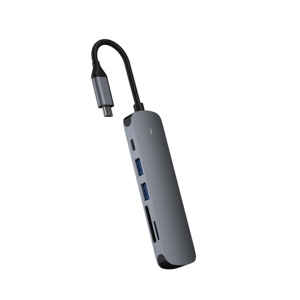 Doqo Aluminum Ultra Thin 6-in-1 USB-C Hub