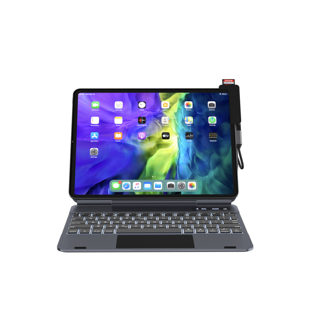 Doqo 3-BT iPad Keyboard Case For iPad Pro&Air